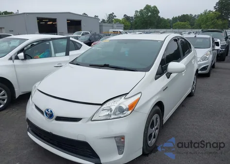2012 Toyota Prius Three from USA, damaged, VIN JTDKN3DU0C5455866